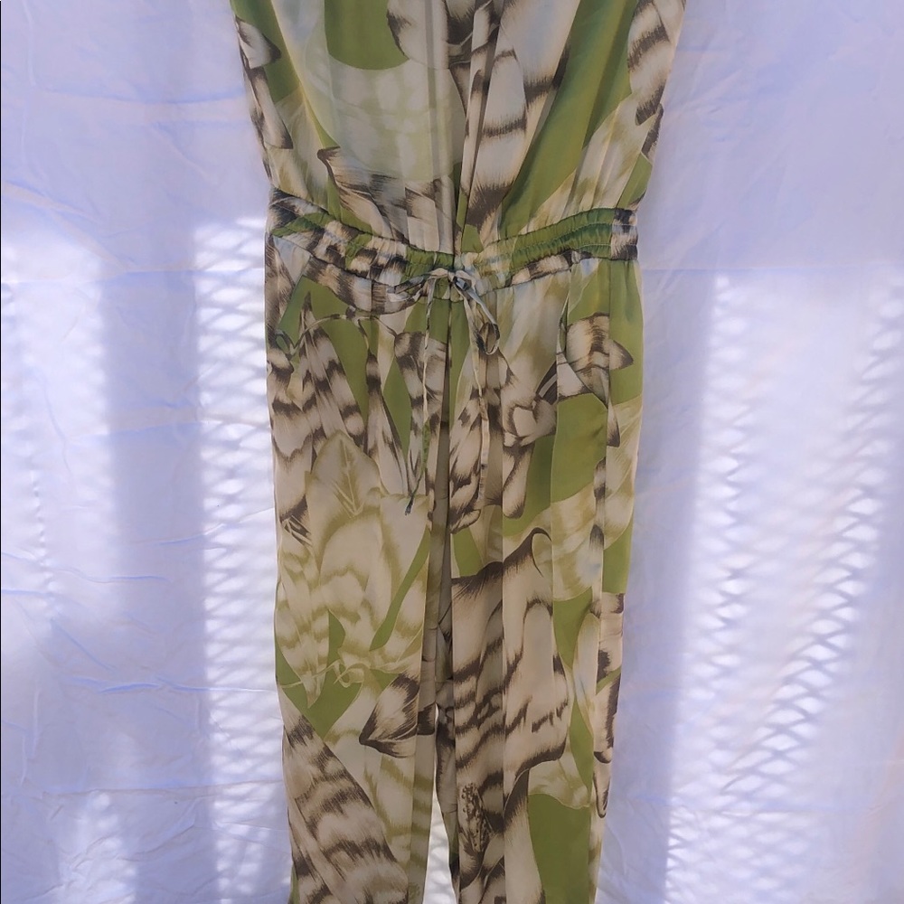 One piece silk pant